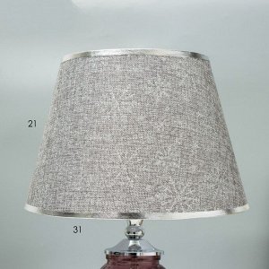Настольная лампа "Айрис" Е27 40Вт 30х30х48 см RISALUX