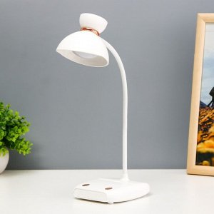 Настольная лампа сенсорная "Арти" LED 5Вт USB АКБ белый