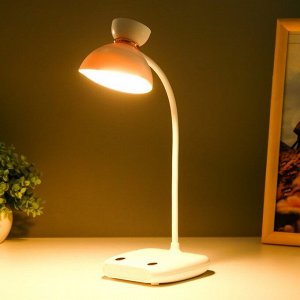 Настольная лампа сенсорная "Арти" LED 5Вт USB АКБ белый