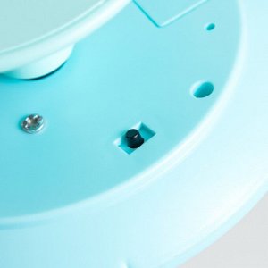 Ночник-проектор "Фьюжн" LED 3хLR44 диско, голубой 12х12х10 см RISALUX