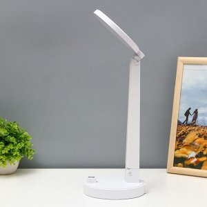 Настольная лампа "Алтрум" LED 4Вт USB АКБ белый 15x15x36 см RISALUX