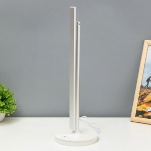 Настольная лампа "Румпи" LED 4Вт USB бело-серебряный 14,5х43х40 см RISALUX