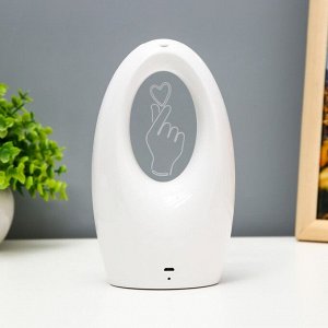 Ночник с увлажнителем "Любляна" LED 7 цветов USB белый 11х7х18 см RISALUX