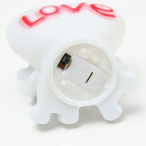 Фигурка светящаяся RISALUX «Мимиишки», LED-ночник, 1 Вт, белый, 7x6x7 см