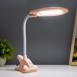 Настольная лампа "Лантрес" LED 3,5Вт USB розовый 8,8х11х47 см