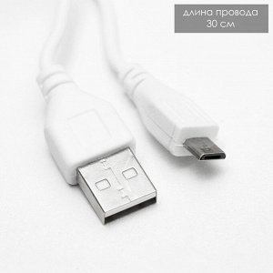 Настольная лампа на прищепке «Мультяши» LED 3 Вт USB АКБ МИКС 5.7x10.5x25 см RISALUX