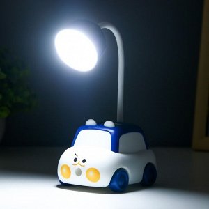 Настольная лампа "Машинка" LED 2Вт USB АКБ МИКС 10х8х22,5 см