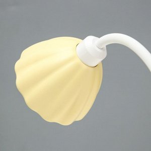 Настольная лампа «Лайни» LED 2 Вт USB АКБ жёлтый 10.5x10.5x37 см RISALUX