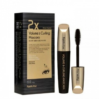 Тушь для ресниц объем и подкручивание  2X PERFECT EYELASH VOLUME & CURLING MASCARA