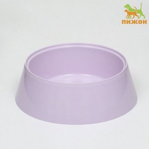 Миска 14,5 х 4,7 см, 0,3 л, фиолетовый