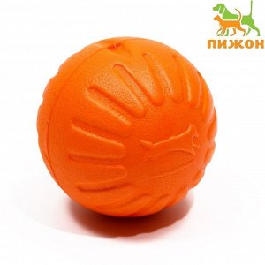 Мяч из EVA плавающий, для дрессировки, 7 см, оранжевый