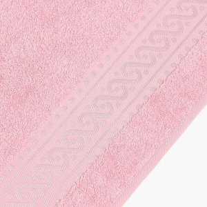 Полотенце махровое Pirouette 100Х150см, цвет розовый, 420г/м2, 100% хлопок