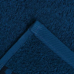 Полотенце махровое Pirouette 70Х130см, цвет синий, 420г/м2, 100% хлопок