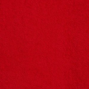 Полотенце махровое 70х130см, красный, 360г/м, 100% хлопок