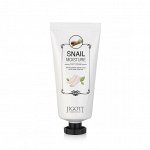 JIGOTT Крем для ног МУЦИН УЛИТКИ SNAIL MOISTURE FOOT CREAM, 100 мл