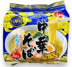 YAMAMOTO UMAKARO  лапша соба со вкусом куриного бульона и солью 445 гр.,