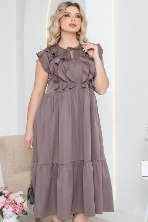 Платье "Айза" (капучино) П5421