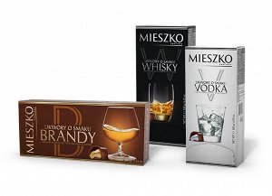 Шоколадные конфеты с ликером Vodka,Brandy,Whiski.Mieszko, 180 гр.
