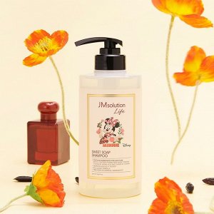 Шампунь для волос с ароматом мускуса и мака    JM SOLUTION LIFE DISNEY SWEET SOAP SHAMPOO 500ml    500мл