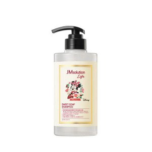 JM SOLUTION Шампунь для волос с ароматом мускуса и мака LIFE DISNEY SWEET SOAP SHAMPOO