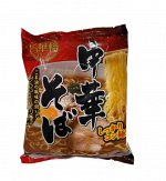 Лапша в китайском стиле со вкусом соевого соуса YAMAMOTO UMAKARO (1 пакет) 91 гр