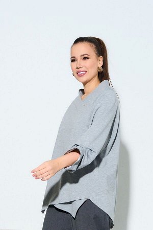 Блуза / Anastasia 971 серый
