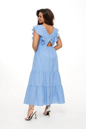 Платье / Beautiful&Free 6033 голубой