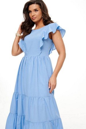 Платье / Beautiful&Free 6033 голубой
