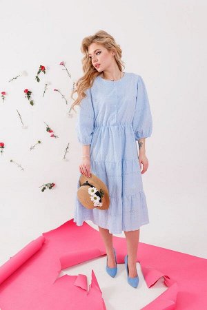 Платье / NikVa 260-1 голубой