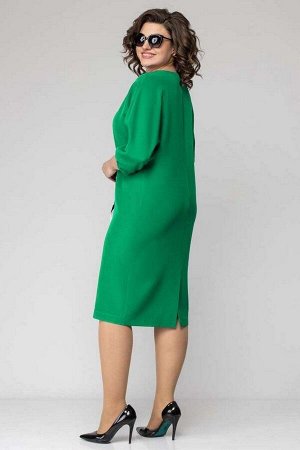 Платье / EVA GRANT 7095 зелень