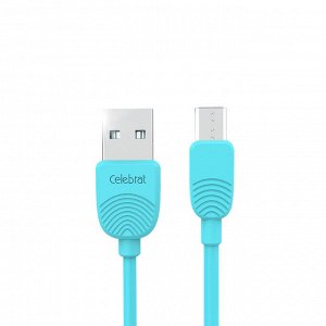 USB кабель Celebrat Secure Fast Data Cable MicroUSB 2.4A