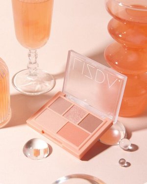 Палетка теней для век MOOD FIT PALETTE 01 NUDY PEACH TALK MINI
