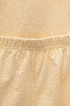 Пижама для девочки Crockid К 1604 светлые блики на светлой мимозе
