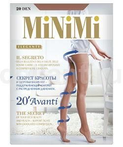 MiNiMi AVANTI колготки с массажн.эффект. 20 den daino р.2 (S) 1 шт / 10шт / 414908