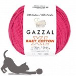 Пряжа Gazzal Беби Коттон XL