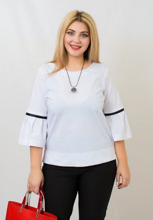 Блуза Аннушка белый
