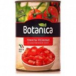 УЦЕНКА Томаты Botanica резаные очищенные 425мл