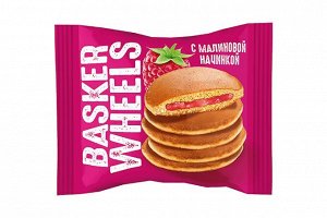 Pancake с джемом с соком малины Basker Wheels 36 г