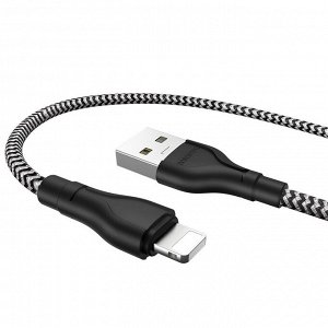 USB кабель Borofone Beneficial For Lightning 2.4A