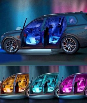 Светодиодная подсветка салона автомобиля