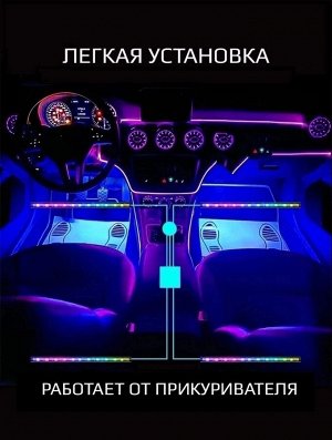 Светодиодная подсветка салона автомобиля