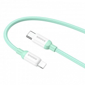 USB кабель Borofone Type-C - For Lightning Fast Charging Data Cable 20W, 2 м