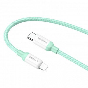 USB кабель Borofone Type-C - For Lightning Fast Charging Data Cable 20W, 1 м