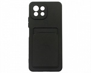 Чехол Xiaomi Mi 11 Lite TPU CardHolder (черный)