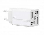 СЗУ-4USB Remax RP-U43 3.4A, белый