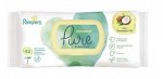 PAMPERS Детские влажные салфетки Pure Protection Coconut 42 шт