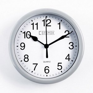 Часы настенные, серия: Классика, дискретный ход, d-15 см, АА, микс
