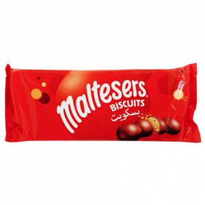 Хрустящее печенье покрытое молочным шоколадом Maltesers Biscuits / Мальтизерс 110 гр
