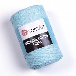 Пряжа YarnArt Macrame Cotton Lurex №738 Светло-голубой