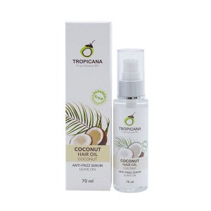 Сыворотка для волос с кокосовым маслом anti-frizz serum leave on 70 мл